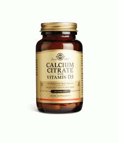 Alternative view of SOLGAR CALCIUM CITRATE + VITAMIN D3 TBL A60