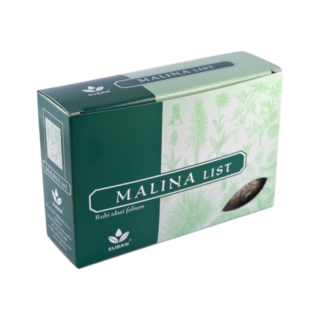 SUBAN Malina list čaj 40 g - Slika 2