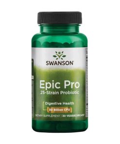 Alternative view of Epic Pro – Probiotik s 25 sojeva Swanson, 30 milijardi CFU (30 kapsula)