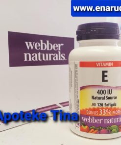 Alternative view of Webber Naturals Vitamin E 400IU a 120 tableta