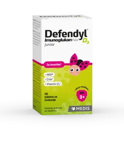 Defendyl-Imunoglukan P4H D₃ junior 30 tableta za žvakanje