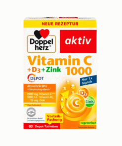 DOPPEL HERZ AKTIV VITAMIN C 1000+D3+ZN TBL A30