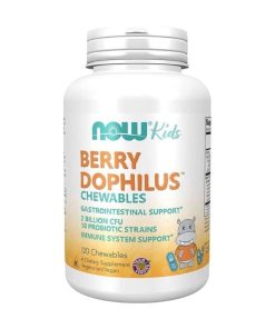 Probiotici za djecu BerryDophilus NOW (120 tableta za žvakanje)
