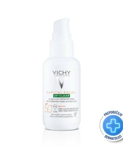 VICHY CAPITAL SOLEIL UV-CLEAR FLUID ZA ZAŠTITU OD SUNCA PROTIV NEPRAVILNOSTI SPF50 (40ML)