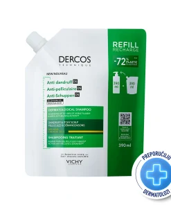 Vichy Dercos šampon protiv peruti za suhu kosu 390 ml ECO REFILL