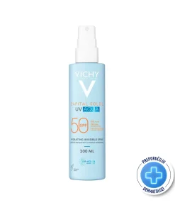 Vichy Capital Soleil UV Aqua sprej za lice i tijelo SPF 50, 200 ml