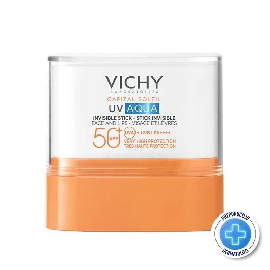Vichy Capital Soleil UV Aqua stik za lice i usne SPF 50, 10 ml
