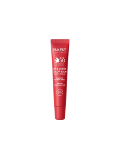Alternative view of BABE Lip & Cheek Color Balm SPF 50 RED, 20 ml