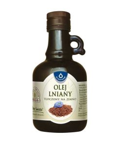 Ulje lanenih sjemenki, hladno prešano Oleofarm (250 ml)
