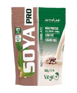 Alternative view of Sojini proteini – izolat s okusom čokolade i oraha (500 g)