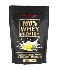Alternative view of 100% Whey Premium proteini s okusom vanilije Activlab (500 g)