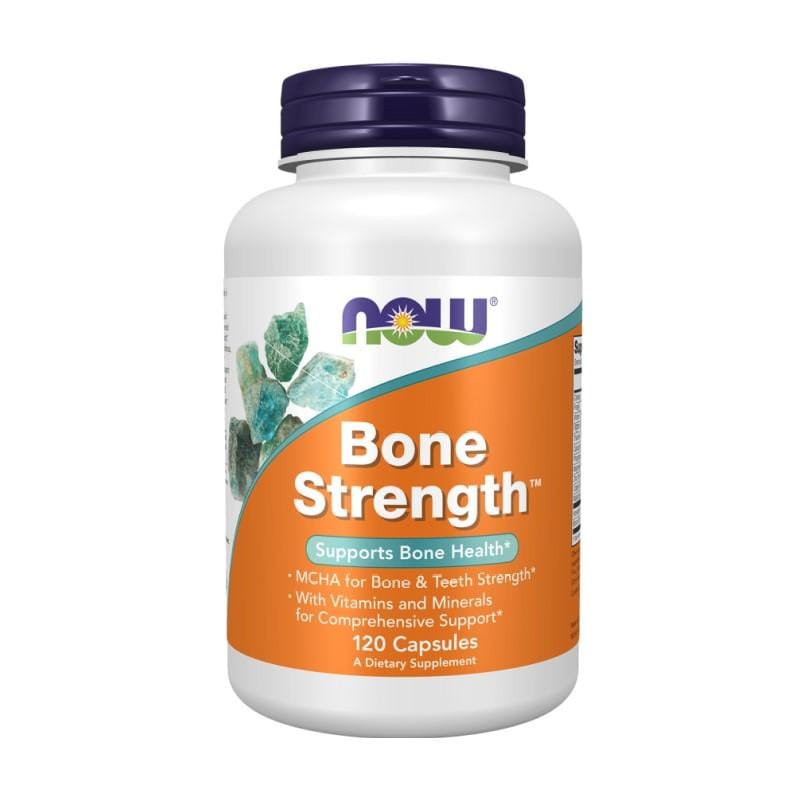 Kompleks za jake kosti Bone Strength NOW (120 kapsula)