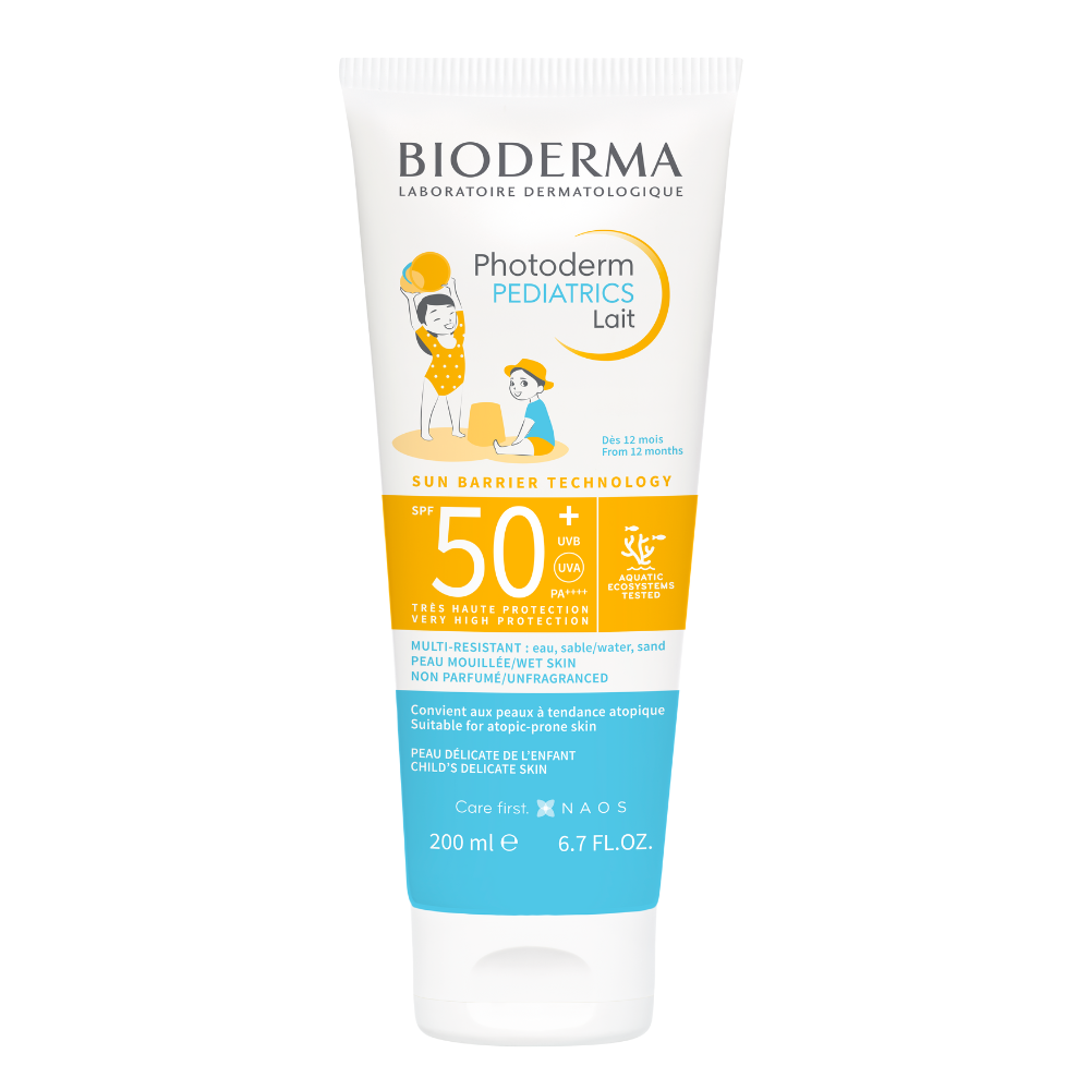 BIODERMA PHOTODERM PEDIATRICS LAIT SPF50+ MLIJEKO ZA ZAŠTITU OD SUNCA ZA BEBE I DJECU - Slika 2