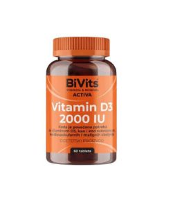 BIVITS Activa vitamin D3 2000IU tbl – za nadoknadu deficita vitamina D