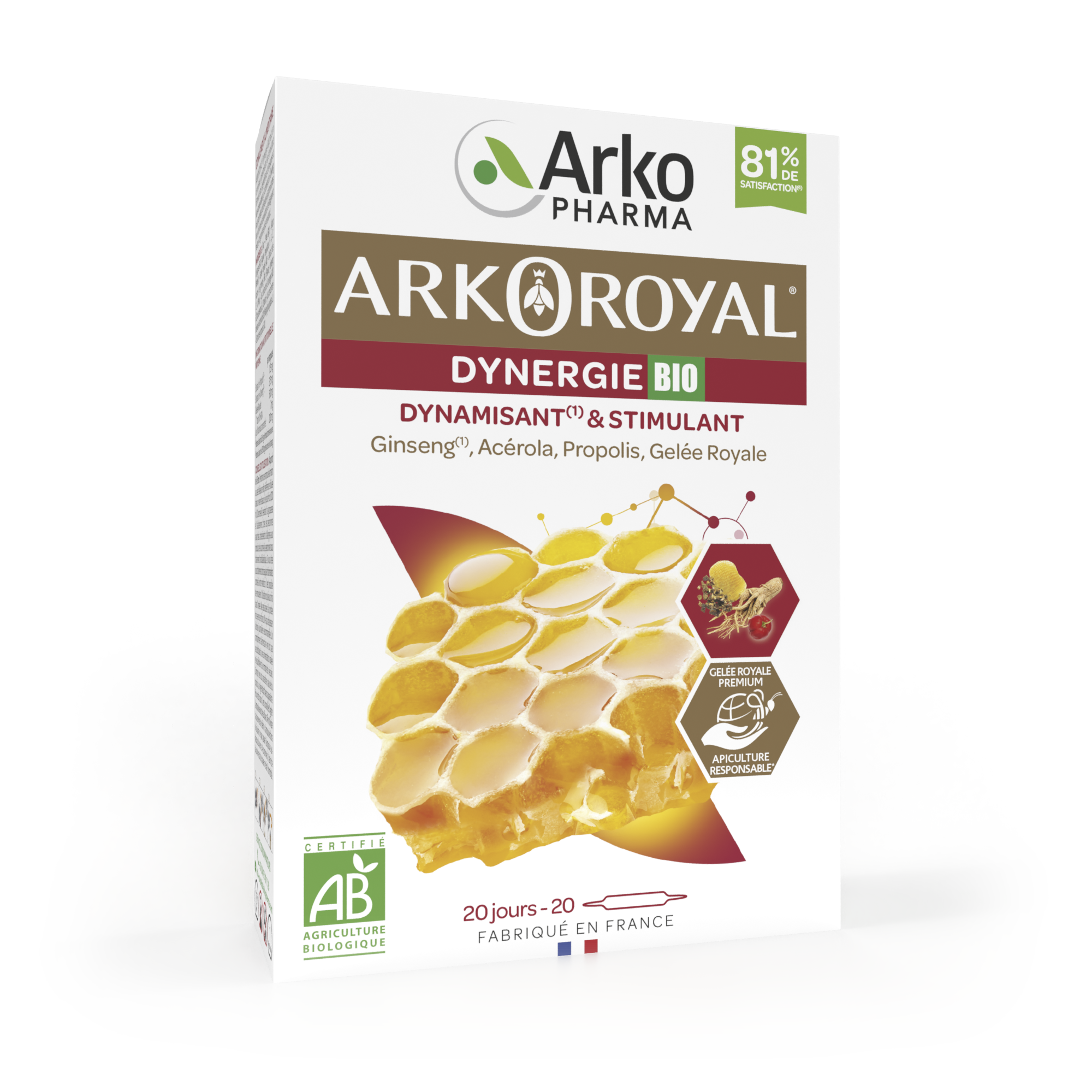 ARKOROYAL DYNERGIE AMPULE, 20 AMPULA - Slika 2