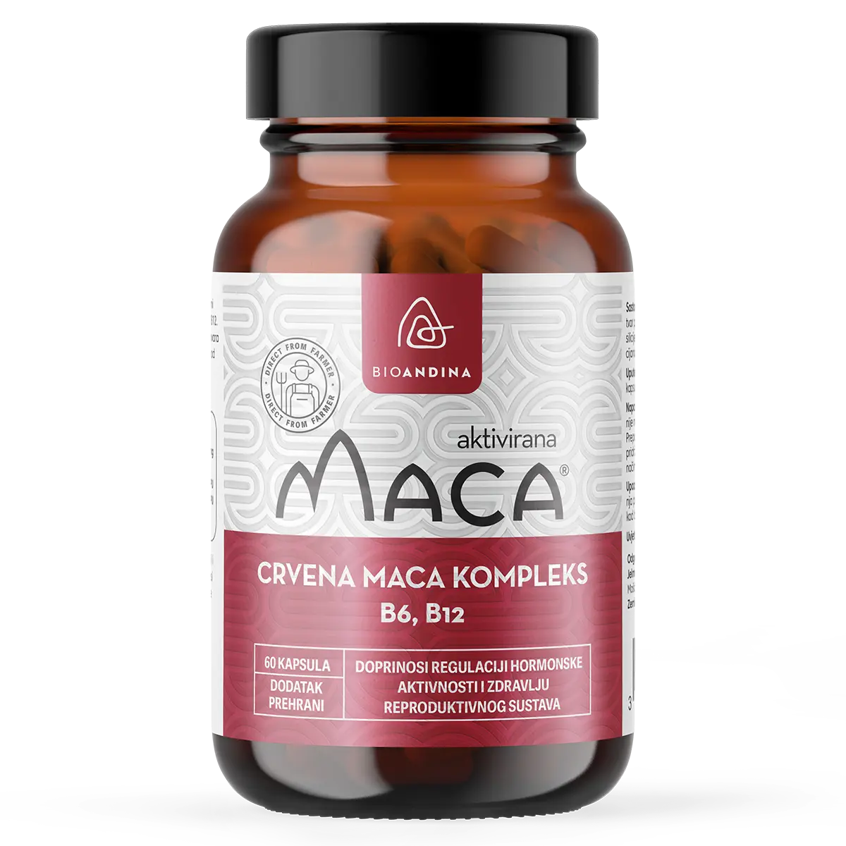 Crvena Maca kompleks – kapsule (3000 mg) Bioandina