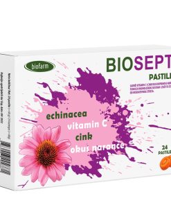 Vitamin C, Echinacea, Orange, Zinc Lozenges (24 lozenges)