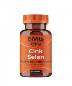 Alternative view of BIVITS CINK 10mg+Selen 55 tbl a60 Abela- za imunitet i antioksidativnu zaštitu