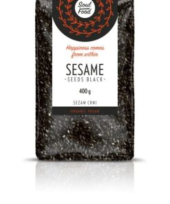 Sezam crni 400 g BIO Soul Food