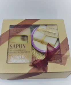 Alternative view of LANA NATURAL Paket svijeća od soje i dva sapuna