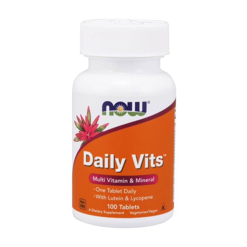 Daily Vits multivitamini i minerali NOW (100 tableta) - Slika 2