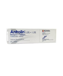 Alternative view of Antrolin rektalna krema, 30g