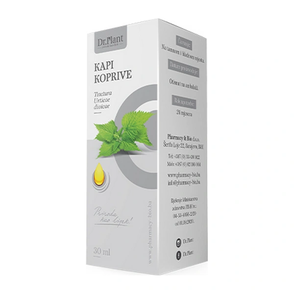 KAPI KOPRIVE 30ml Pharmacy Bio – za probavu, za nadutost, proljev, zatvor i hemoroid