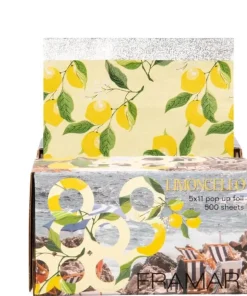 Alternative view of FRAMAR EMBOSSED ROLL – LIMONCELLO 5×11 Pop Up folija za pramenove 500 kom