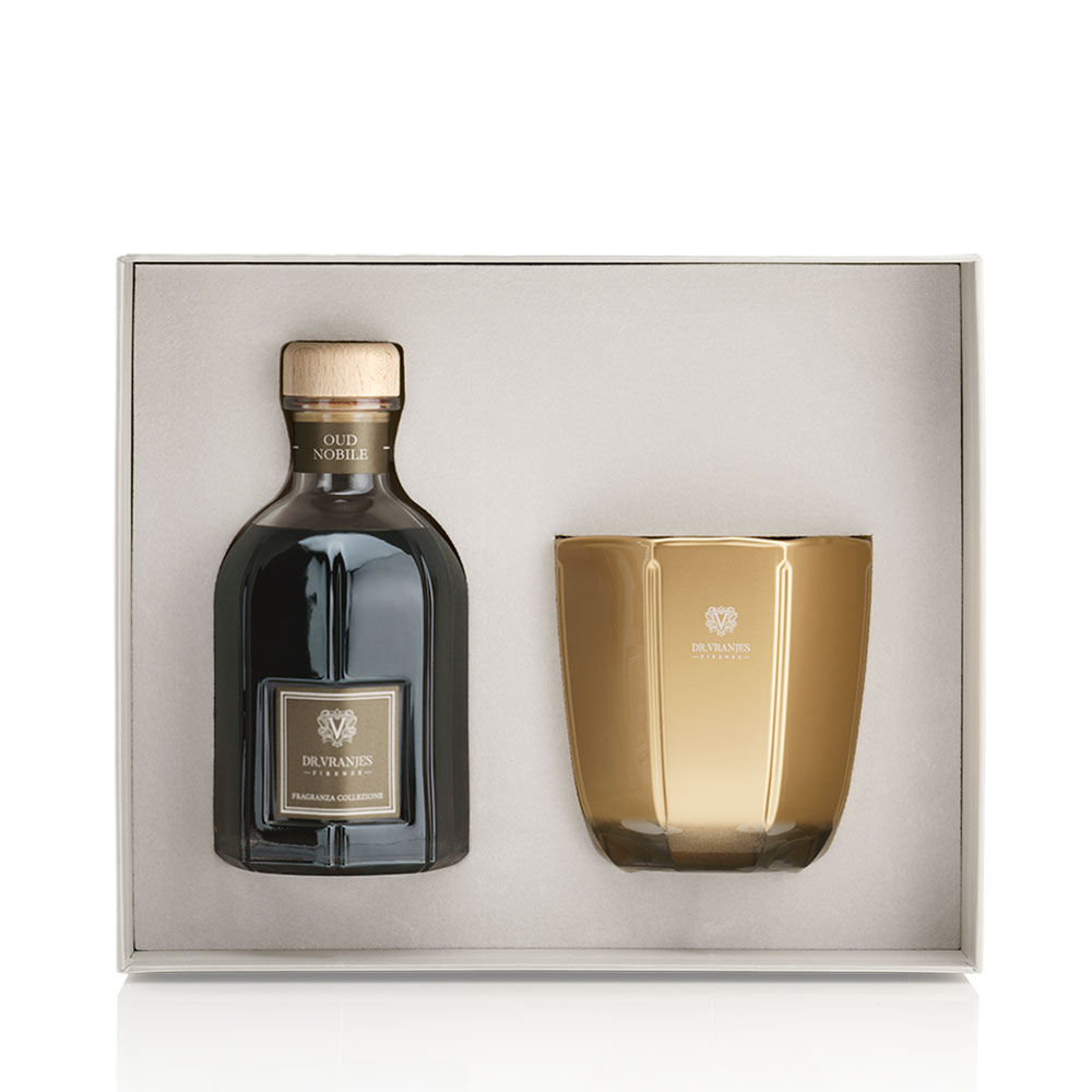 Gift Box Diffusor 500 ml + 500gr Candle Oud Nobile - Slika 2