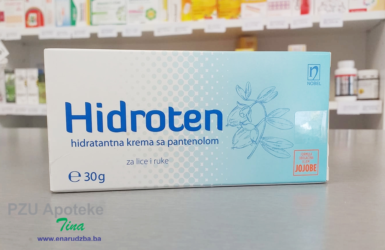 HIDROTEN krema sa pantenolom,30g NOBEL - Slika 2