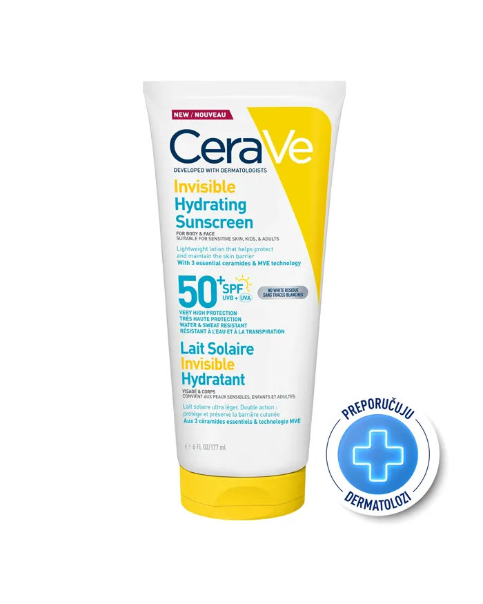 CeraVe nevidljivi losion za djecu i odrasle SPF 50+ (177ml) - Slika 2