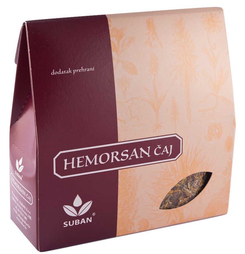 Hemorsan čaj 80g Suban
