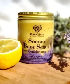 Bakina riznica ljepote BODY SCRUB LEMON & LAVANDER 450 G