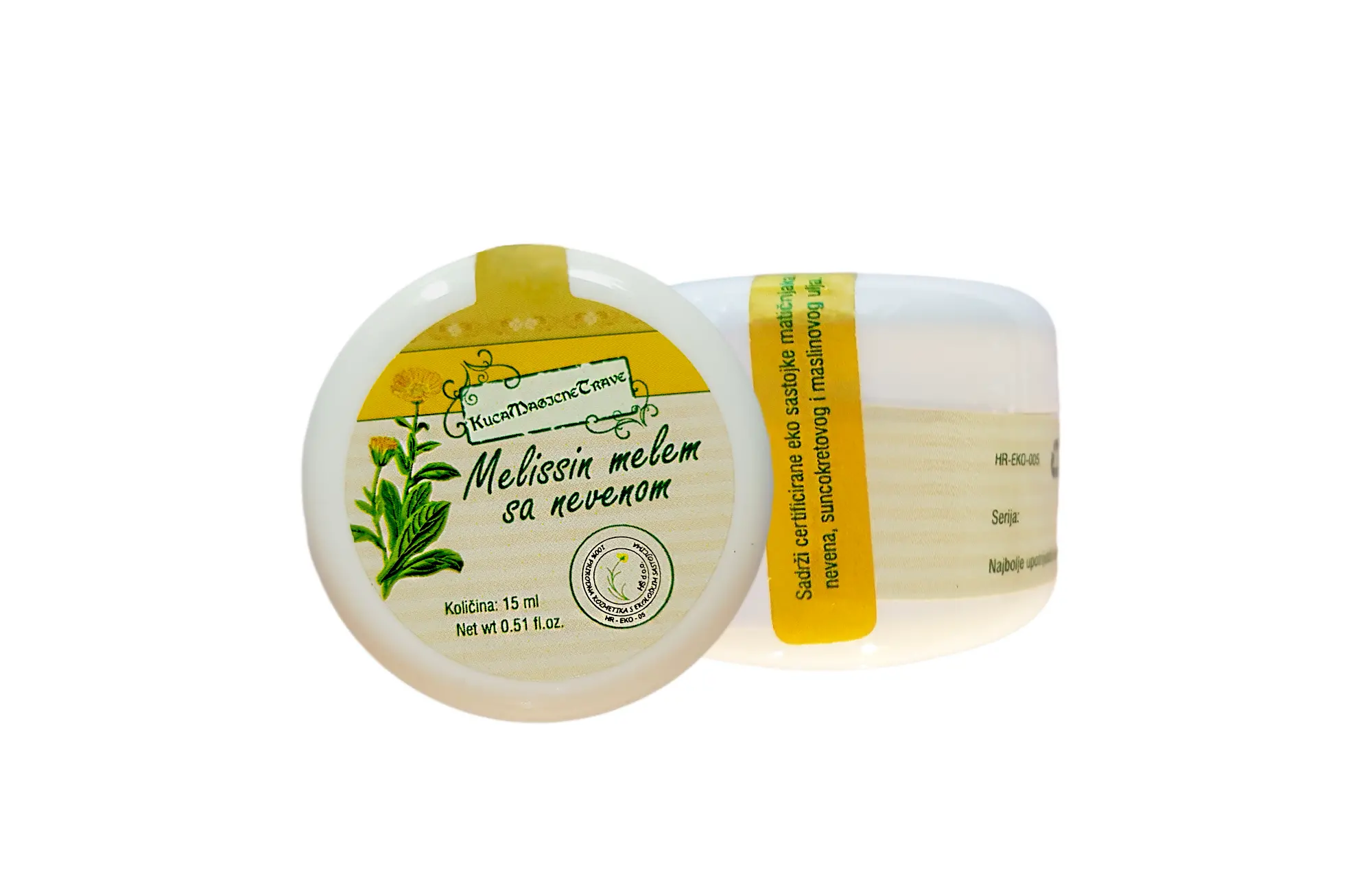 Kuća magične trave Melissin melem s nevenom 15 ml - Slika 2