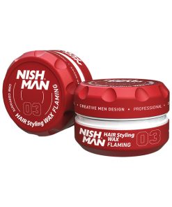 NISHMAN HAIR STYLING WAX 03 FLAMING 150 ML