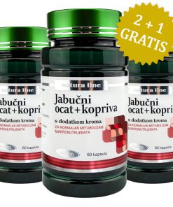Alternative view of Jabučni ocat + kopriva + krom,  2+1 GRATIS