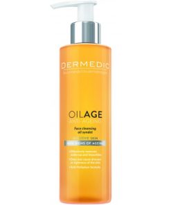 Alternative view of DERMEDIC OILAGE Uljani sindet za cicenje lica 200ml – za njegu osjetljive kože lica