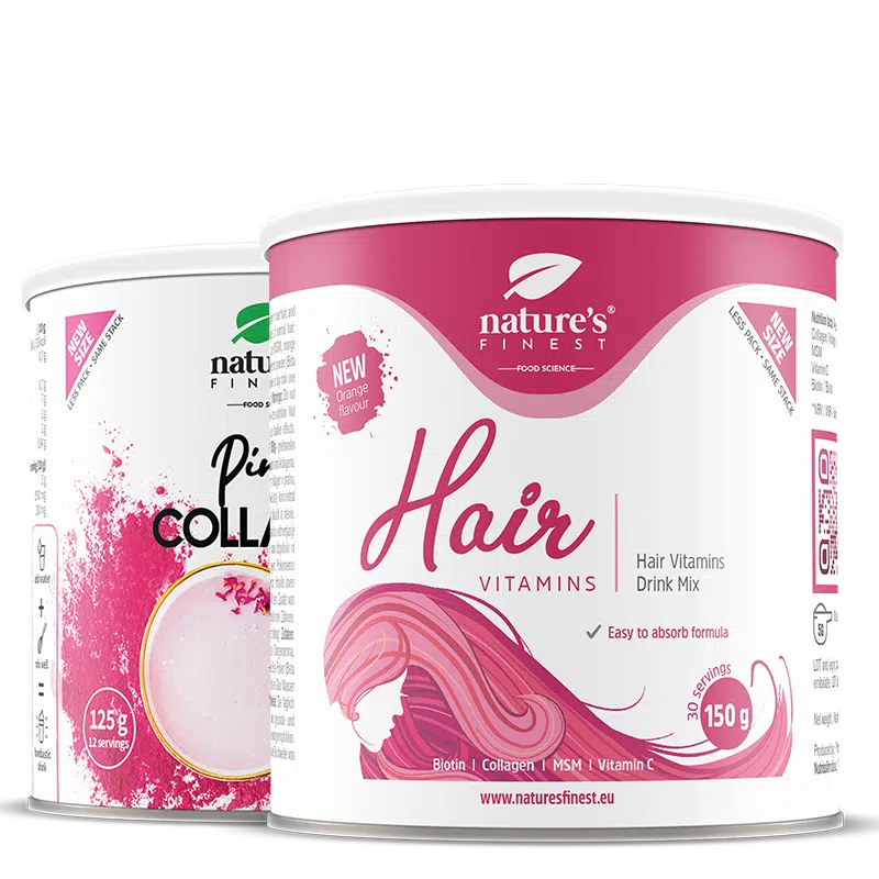 PINK LATTE Collagen + Hair Vitamins paket