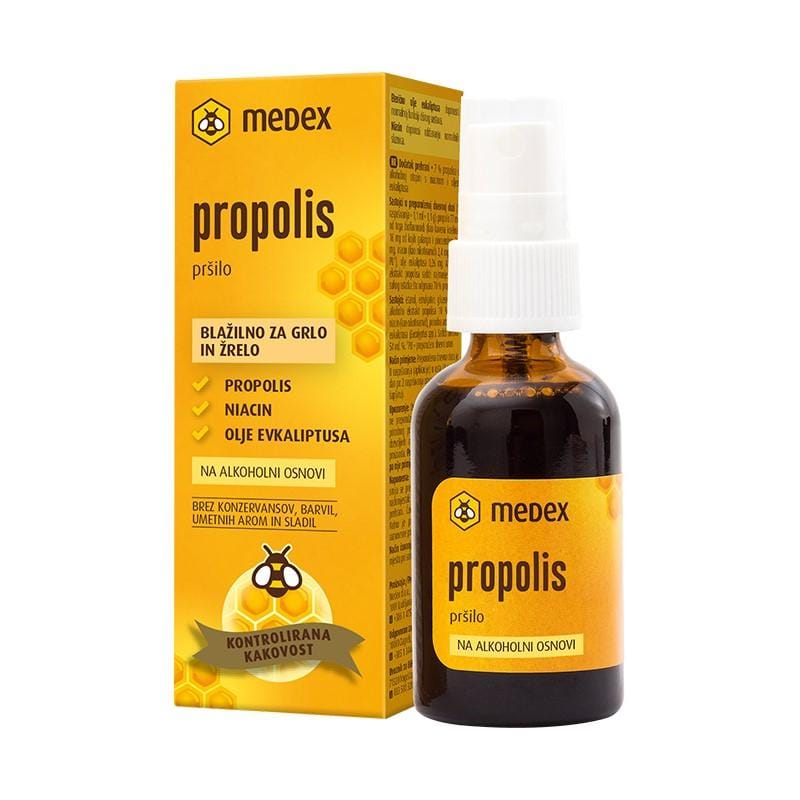 Propolis raspršivać na alkoholnoj bazi Medex (30 ml)