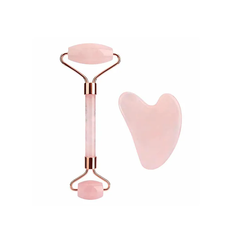 ROX N ROLL QUARTZ SET – ROLLER + GUA SHA