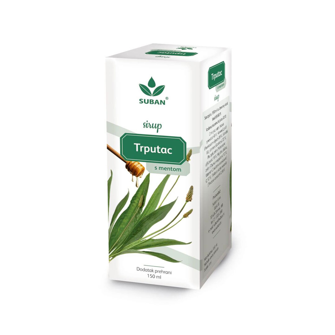 SUBAN sirup trputac s mentom, 150ml - Slika 2