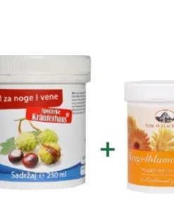 Set 1x Nevenova soft krema + 1x Gel za noge i vene