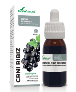Alternative view of Crni ribiz bezalkoholne kapi 50ml Soria Natural