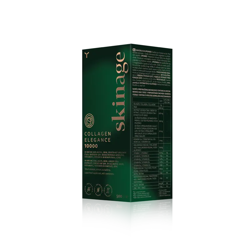 Yasenka Skinage Collagen Elegance 10 000, 500 ml - Slika 2
