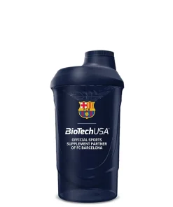 Alternative view of BioTechUSA FC Barcelona Šejker 600ml – Plavi