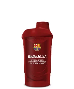 Alternative view of BioTechUSA FC Barcelona Šejker 600ml – Crveni
