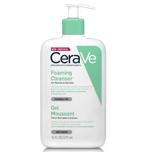 CERAVE GEL PJENA ZA ČIŠĆENJE LICA 473ML - Slika 2