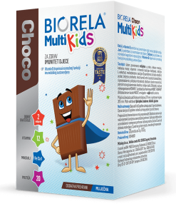 Biorela® Choco Multi Kids čokoladice
