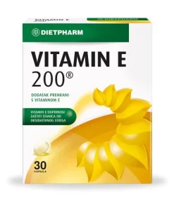 Alternative view of DIETPHARM VITAMIN E 200 KAPSULE A30