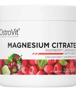 Magnezij citrat malina limunada s mentom, 200g Ostrovit